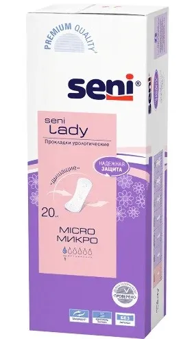 BELLA Seni lady micro прокладки урологические 20шт SE-095-MC20-G01