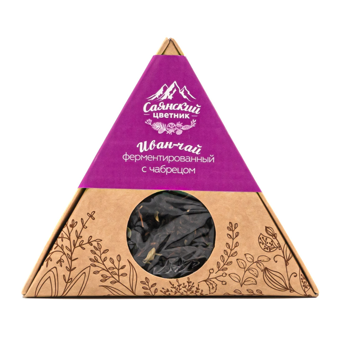 САЯНСКИЙ ЦВЕТНИК иван-чай ферментированный с чабрецом 25г