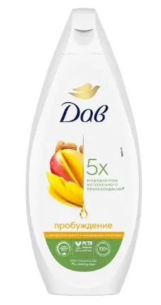 DOVE крем-гель д/душа увлажняющий манго и миндаль 250мл
