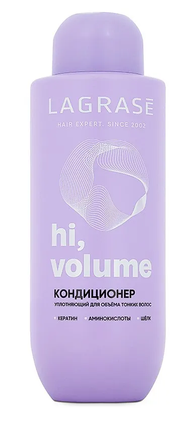 LA GRASE Hi, Volume кондиционер уплотняющий д/тонких волос 500мл