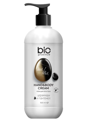 BIOPROVINCE крем д/рук и тела восстановление и увлажнение 500мл