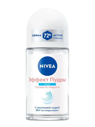 NIVEA антиперспирант жен. эффект пудры fresh 50мл ролл 82280