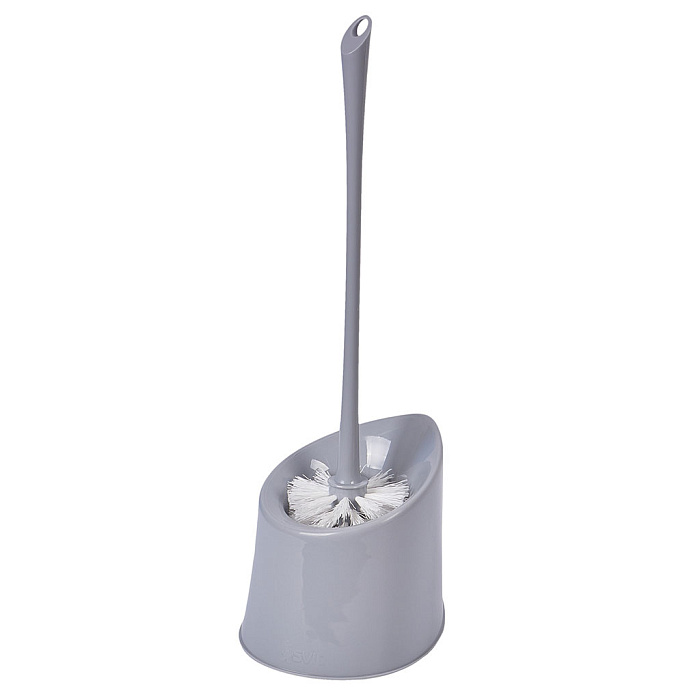 VOGUE комплект wc ершик, подставка цв.серебряный SV3129СБ