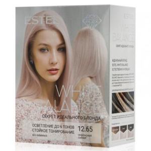 ESTEL WHITE BALANCE набор д/окрашивания волос т.12.65 прекрасный сапфир
