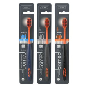 BIOMED щетка зубная mineral hard жесткая