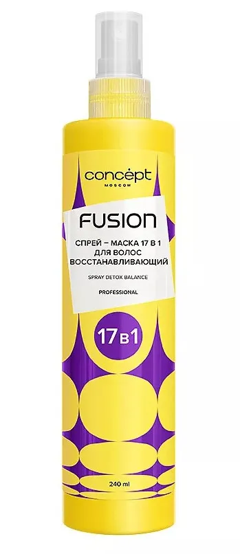 CONCEPT FUSION спрей–маска д/волос 17в1 detox balance 240мл