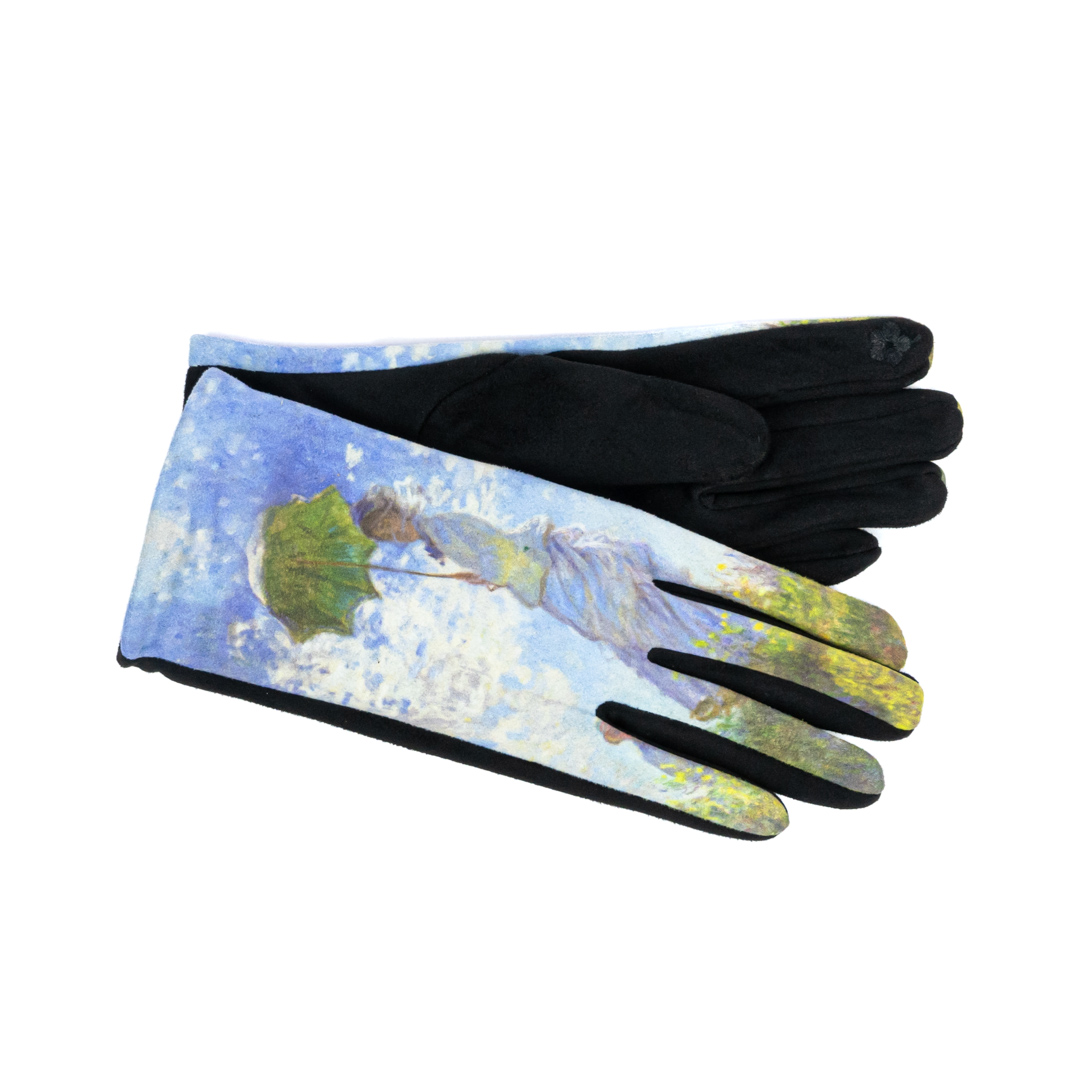 Перчатки женские Живопись п/э EL230397