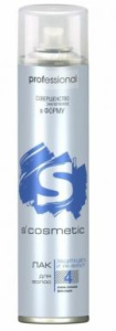 S'COSMETIC лак д/укладки волос защита цвета и уф-фильтр 360мл 52-222