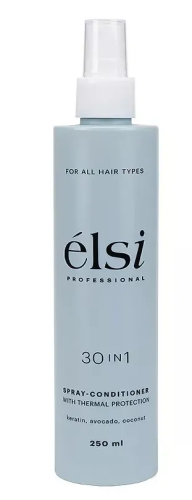 ELSI Professional спрей-кондиционер д/волос несмиваемый 30в1 с термозащитой 250мл