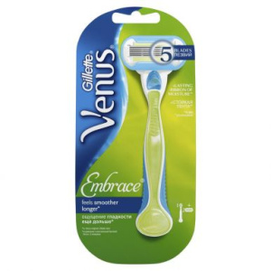 GILLETTE станок д/бритья venus embrace жен. см.кассеты 2шт