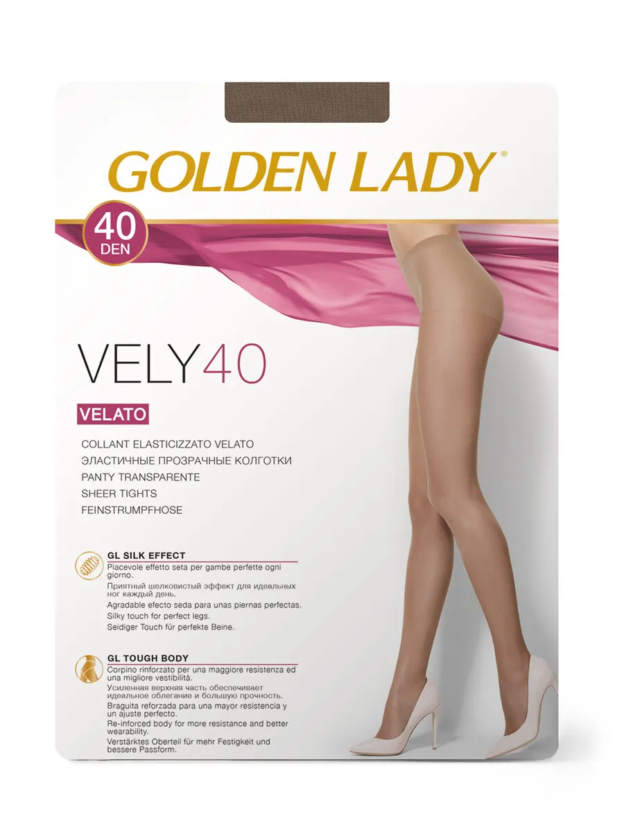 GOLDEN LADY колготки женские vely 40 daino р.4