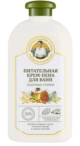 Рецепты Бабушки Агафьи крем-пена д/ванн питательная 500мл
