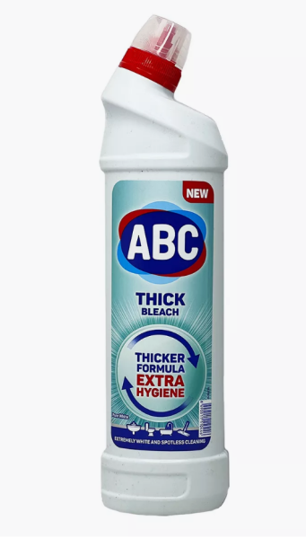 ABC гель чистящий д/сантехники чисто белый 750мл