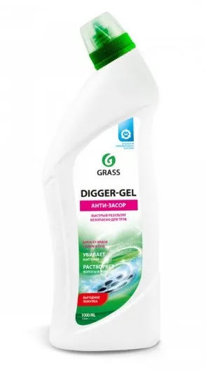 GRASS Digger-gel гель д/чистки труб 0,75л
