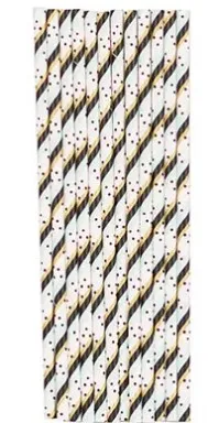 ВЕСЕЛАЯ ЗАТЕЯ трубочка д/коктеля мятная роскошь 12шт 1502-4344