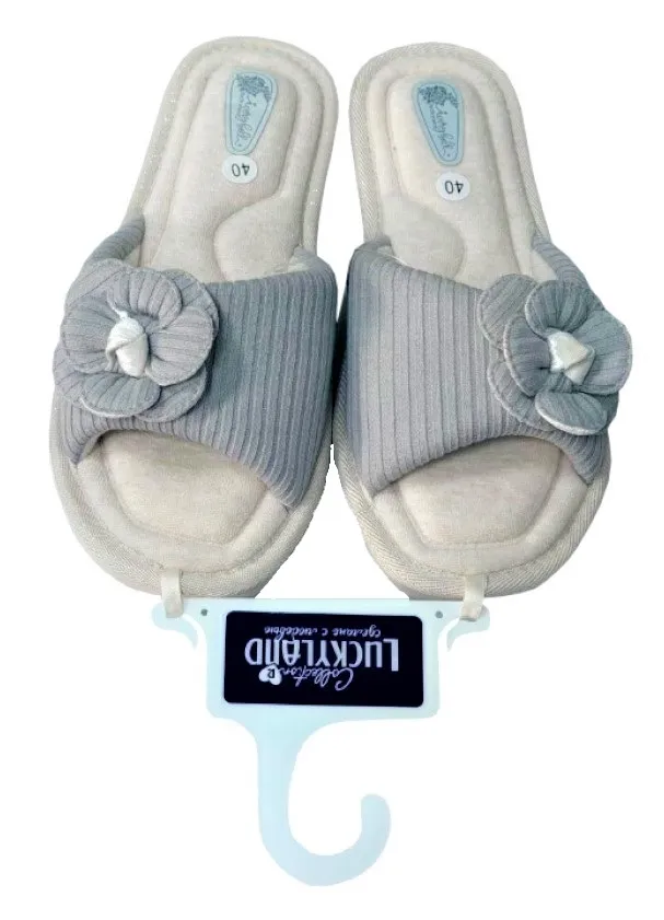 LUCKY LAND обувь домашняя женская пантолеты 4594 W-CH-O р.40