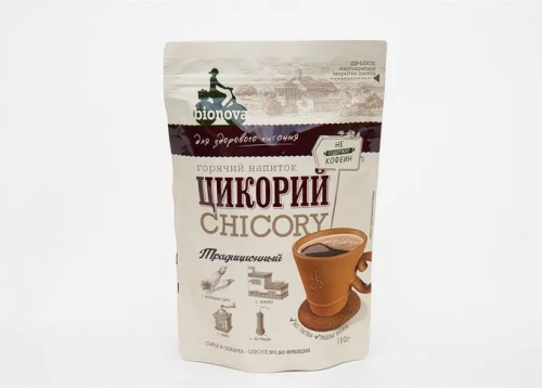 БИОНОВА цикорий традиционный без глютена 100г;3
