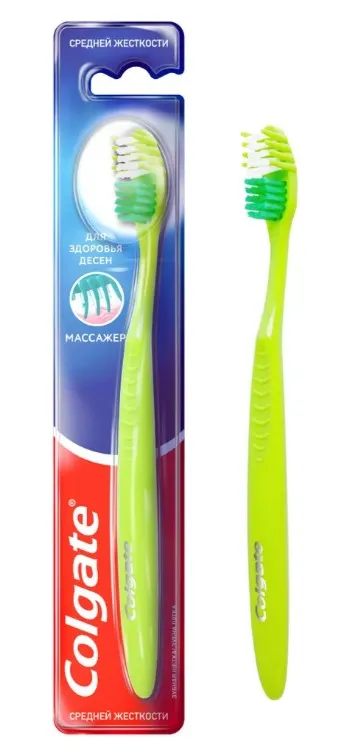 COLGATE щетка зубная massager ср.жесткости FCN20009