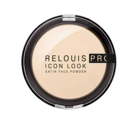RELOUIS Pro пудра компактная Icon look satin face powder т.005