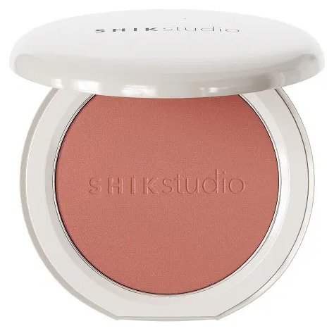 SHIKstudio румяна компактные silk glow blush, тон 03