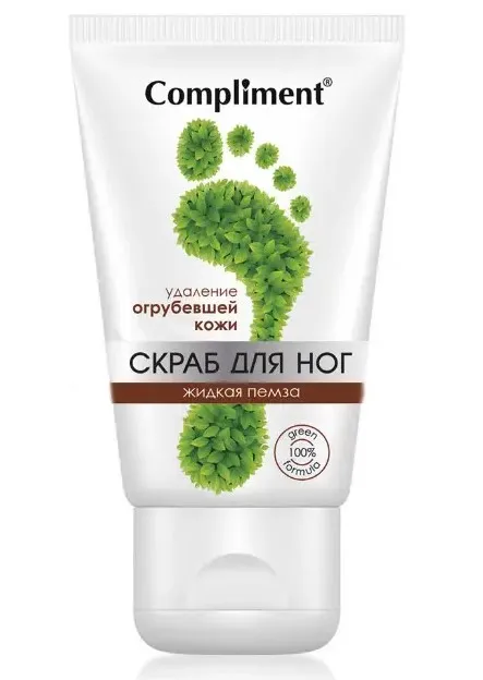 COMPLIMENT скраб д/ног жидкая пемза 150мл