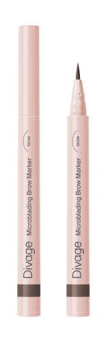 DIVAGE маркер д/бровей стойкий с эффектом microblading т.03