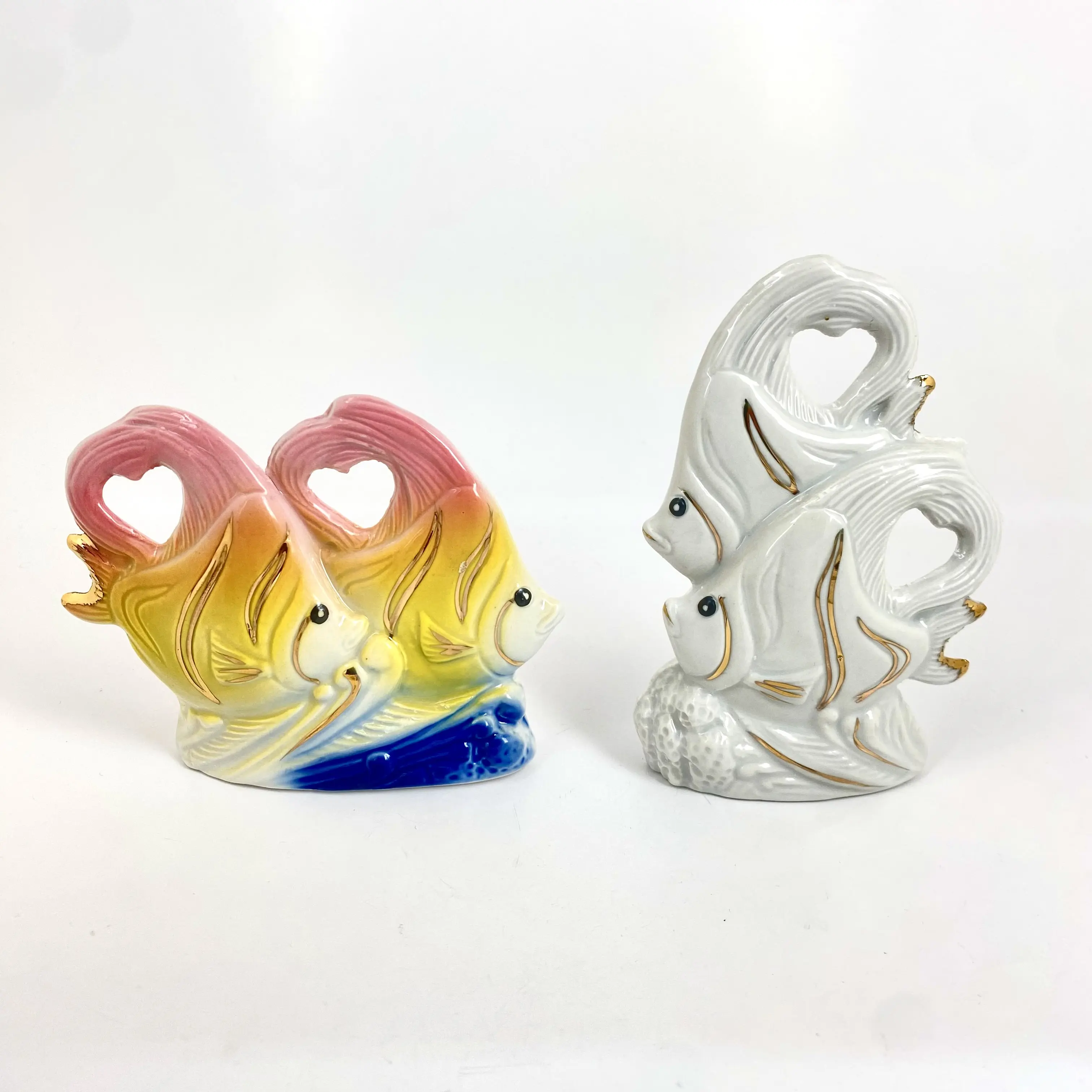 Статуэтка пара рыбок на волне 8см KL - 230 12556