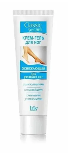 IRIS крем-гель д/уставших ног освежающий 100мл