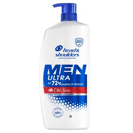 HEAD&SHOULDERS шампунь д/волос против перхоти old spice 800мл