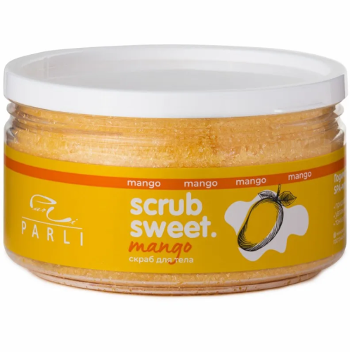 PARLI COSMETICS скраб д/тела cахарно-солевой манго 300г