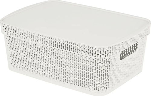 AJUR корзина д/хранения цв.белое облако 5л KL411311048