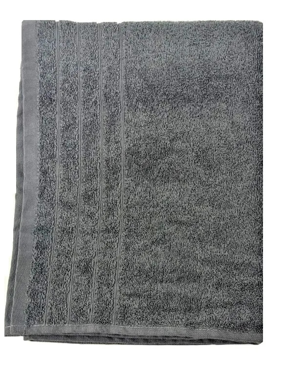 BARKAS-TEKS полотенце махровое элемент цв.серый 50*100см 05-068
