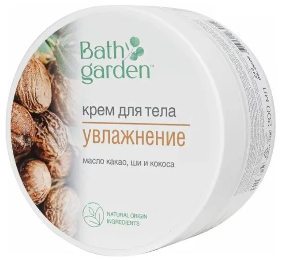 BATH GARDEN крем д/тела увлажнение 200мл