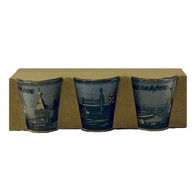 Набор стопок Красноярск 3шт