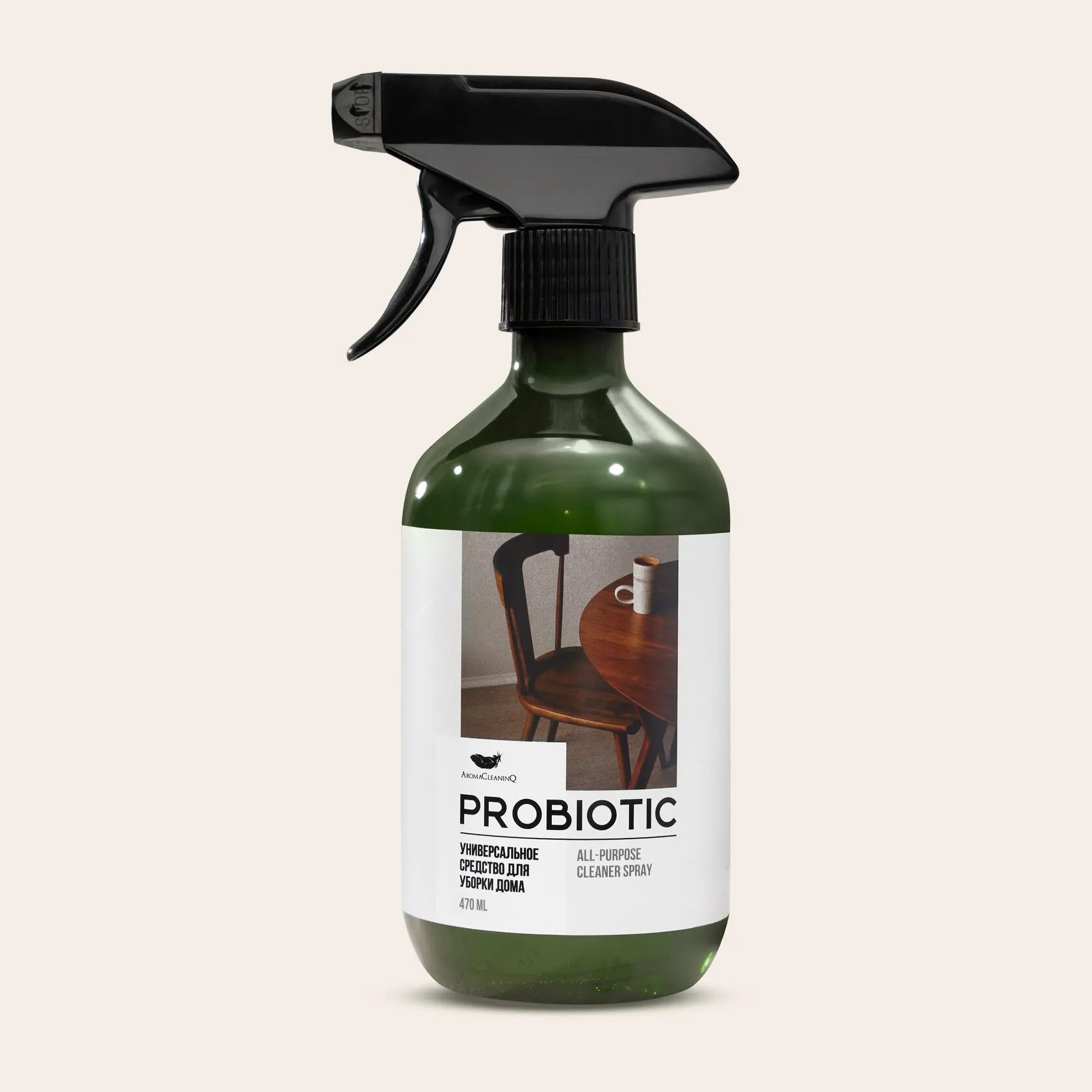AROMACLEANINQ спрей д/уборки дома пробиотический универсальный 470мл