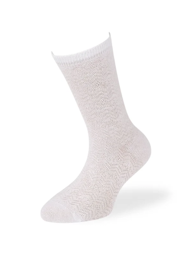 OMSA носки детские ажур 22A02 bianco р.31-34