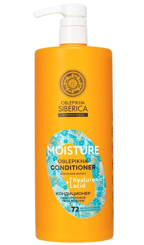 OBLEPIKHA SIBERICA кондиционер д/волос prof гиалуроновое увлажнение 1л