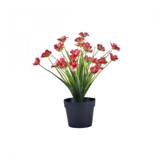 Растение искусственное в кашпо 25см 19034-0381