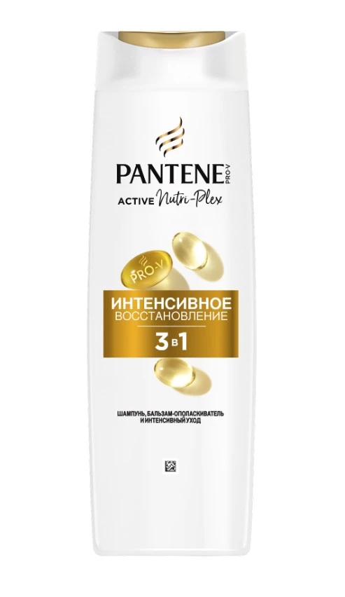 PANTENE шампунь д/волос интенсивный уход 3в1 интенсивное восстановление 360мл