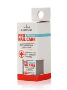 JEANMISHEL укрепитель д/ногтей лечебная серия pro витаминный 6мл