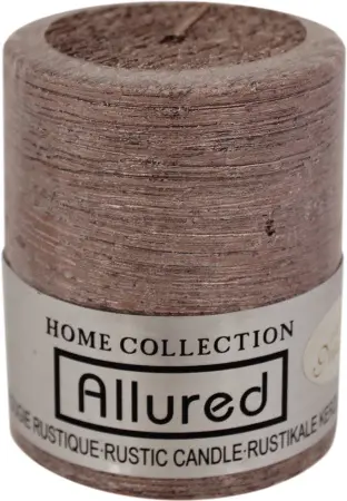 NATA M свеча стиль красный металлик 6,2*7,5см 195г