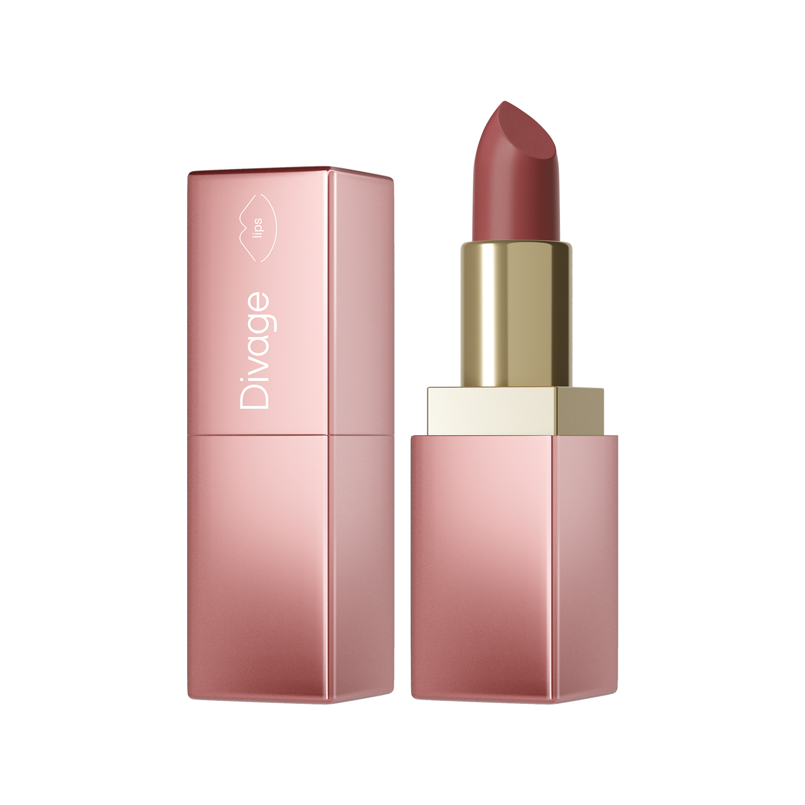 DIVAGE помада д/губ matte sensuality lipstick т.12