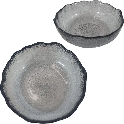 ДЕКОСТЕК салатник графит 21см 5819/1-Н7