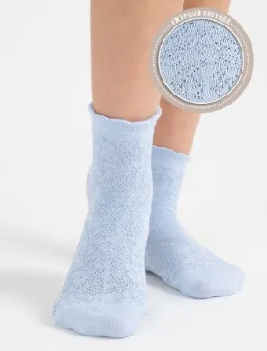 Носки детские С520 голубой р.14-16