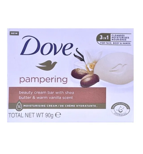 DOVE мыло туалетное масло ши и пряная ваниль 90гр
