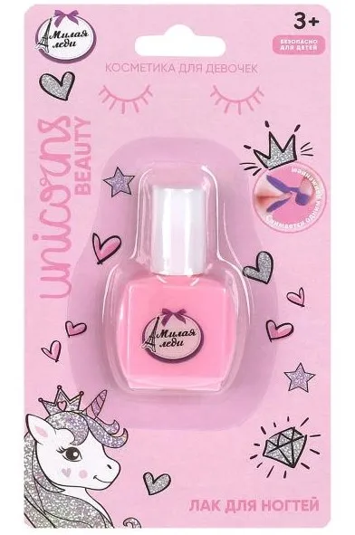 МИЛАЯ ЛЕДИ лак д/ногтей розовый 115228-MG-TTG-FT