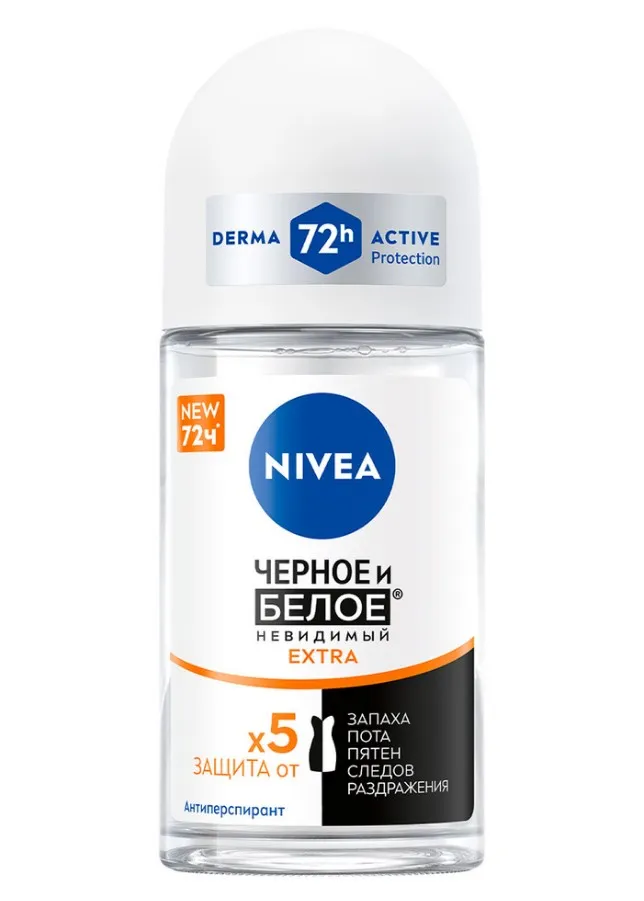 NIVEA антиперспирант жен. невидимый extra 50мл ролл 83490
