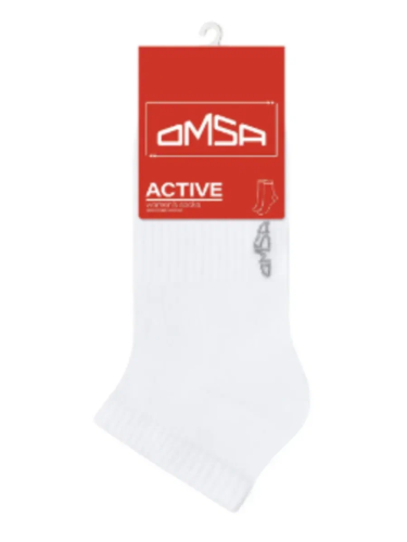 OMSA носки женские актив укороченные 151 bianco р.35-38
