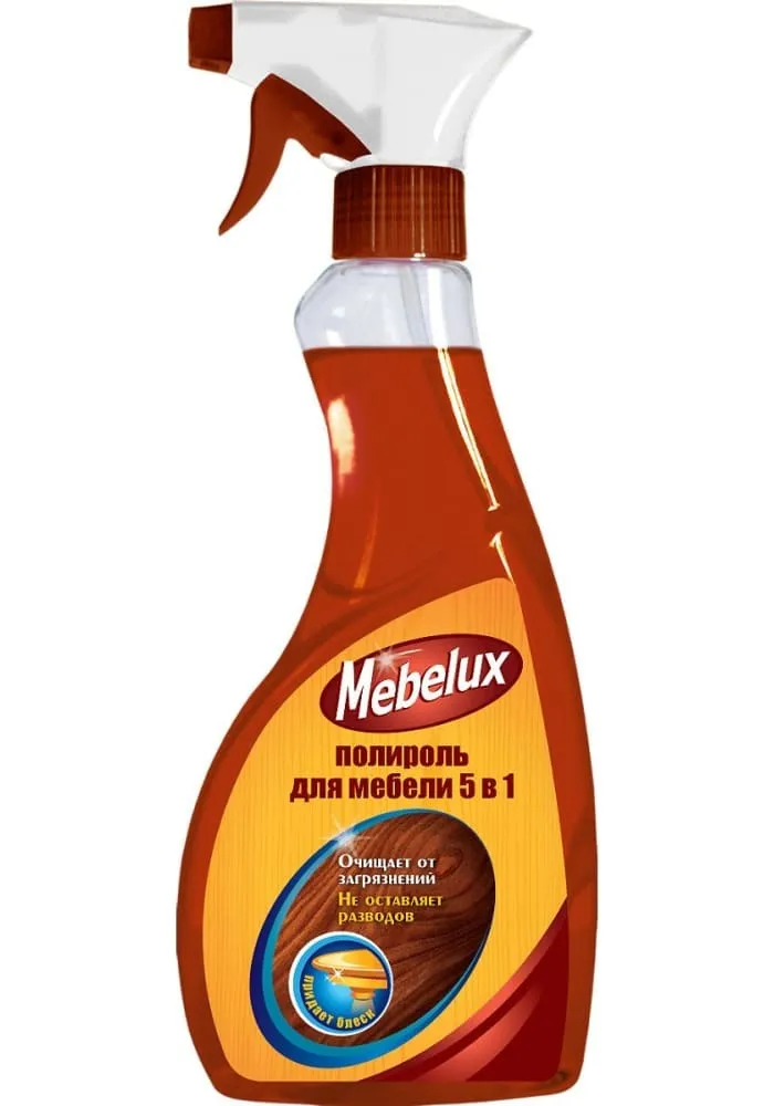 MEBELUX полироль д/мебели 5в1 д/любых поверхностей курок 500мл
