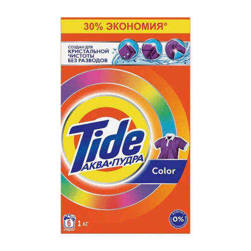 TIDE порошок стир automat color 1000г